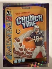 2022 Panini Donruss Crunch Time Peyton Manning Galactic #CT-8
