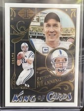 2022 Panini Illusions King of Cards Peyton Manning #KC-11 card