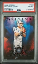 2022 Panini Origins Pedigree Peyton Manning #PED-2 card