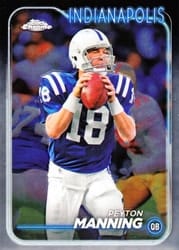 2024 Topps Chrome Base Set Peyton Manning #86 card