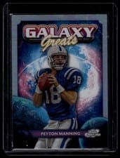 2024 Topps Chrome Cosmic Galaxy Greats Peyton Manning #GG-31 card