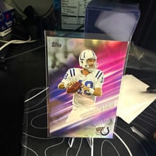 2024 Topps Chrome Helix Peyton Manning #H-3 card