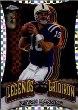 2024 Topps Chrome Legends of the Gridiron Peyton Manning #LOG-2 card