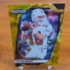 2025 Panini Prizm Draft Picks Peyton Manning Gold #195