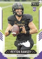 2021 Score Base Set Peyton Ramsey #374 card