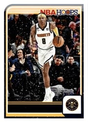 2023-24 Hoops Winter Base Set Peyton Watson #91 card