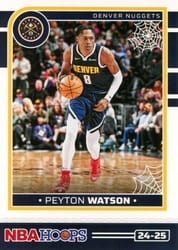 2024-25 Haunted Hoops Base Haunted Hoops Peyton Watson #89 card