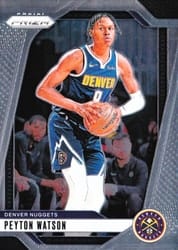 2024-25 Panini Prizm Base Set Peyton Watson #133 card