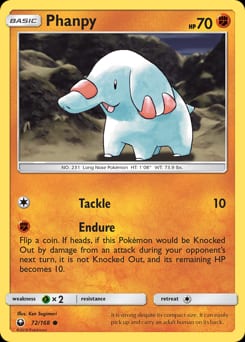 Celestial Storm Phanpy #72 card