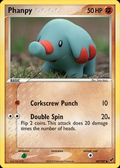 Deoxys Phanpy #69 card