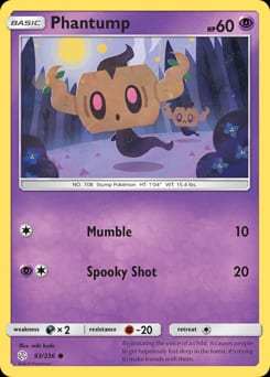 Cosmic Eclipse Phantump #93 card