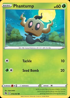 Fusion Strike Phantump #16 card