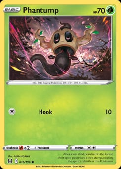 Lost Origin Phantump #16 card