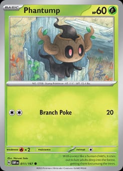 Obsidian Flames Phantump #11 card