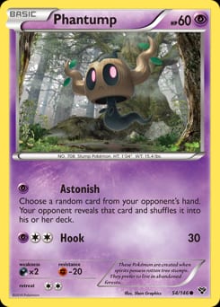 XY Phantump #54 card