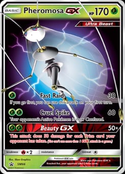 SM Black Star Promos Pheromosa-GX #SM66 card