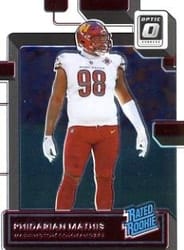 2022 Donruss Optic Base Set Phidarian Mathis #268 card