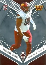 2022 Panini Phoenix Base Set Phidarian Mathis #199 card