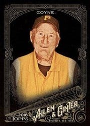 2018 Topps Allen & Ginter X Base Set Phil Coyne #269 card