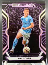 2020 Panini Obsidian Phil Foden #32 card