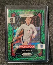 2026 Panini Prizm Monopoly FIFA World Cup Phil Foden #29 card
