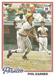 1978 Topps Base Set Phil Garner #53 card