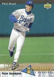 1993 Upper Deck Base Set Phil Hiatt #457 card