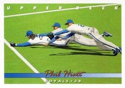 1993 Upper Deck Base Set Phil Hiatt #645 card