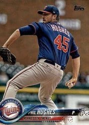 2018 Topps Base Set Phil Hughes #537 card