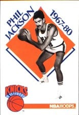 1990-91 Hoops Base Set Phil Jackson #348 card