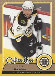 2008-09 O-Pee-Chee Base Set Phil Kessel #392 card