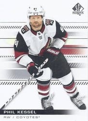 2019-20 SP Authentic Base Set Phil Kessel #88 card