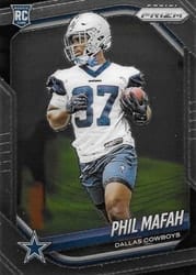 2025 Panini Prizm Base Set Phil Mafah #378 card