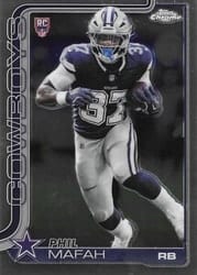 2025 Topps Chrome Base Set Phil Mafah #310 card