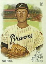 2019 Topps Allen & Ginter Base Set Phil Niekro #391 card