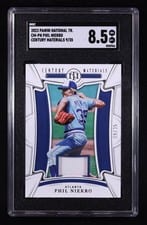 2023 Panini National Treasures Century Materials Phil Niekro #5 card