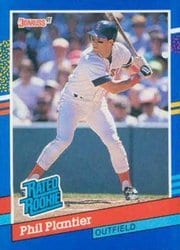 1991 Donruss Base Set Phil Plantier #41 card