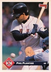 1993 Donruss Base Set Phil Plantier #3 card