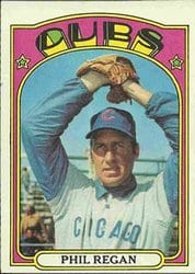1972 Topps Base Set Phil Regan #485 card
