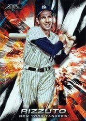 2018 Topps Fire Base Set Phil Rizzuto #71 card