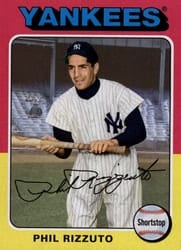 2019 Topps Archives Base Set Phil Rizzuto #189 card