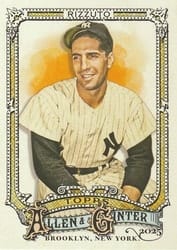 2025 Topps Allen & Ginter Base Set Phil Rizzuto #349 card