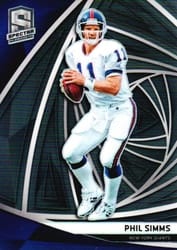 2019 Panini Spectra Base Set Phil Simms #144 card