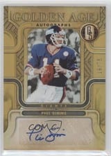 2022 Panini Gold Standard Golden Age Autographs Phil Simms #GAA-PSI card