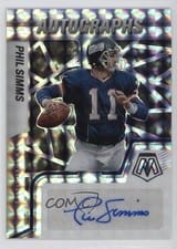 2022 Panini Mosaic Autographs Mosaic Phil Simms #AM-PS card