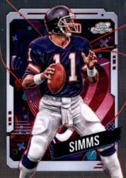 2024 Topps Chrome Cosmic Base Set Phil Simms #69 card