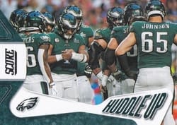 2023 Score Huddle Up Philadelphia Eagles #2 card