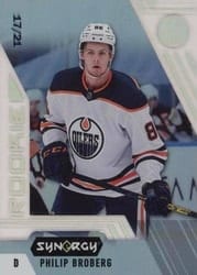 2020-21 Upper Deck Synergy Base Set Philip Broberg #104 card