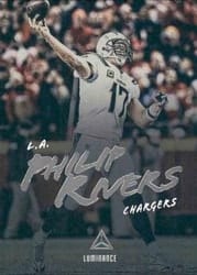 2018 Panini Luminance Base Set Philip Rivers #25 card