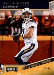 2018 Panini Playoff Base Set Philip Rivers #107 card